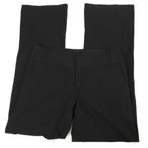 Old Navy Stretch Black Pinstripe Pants Size 6